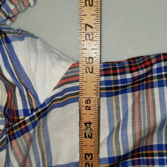 Every Moment Women's Size XL Cotton Blend Plaid Button Down Shirt New - Picture 12 of 14